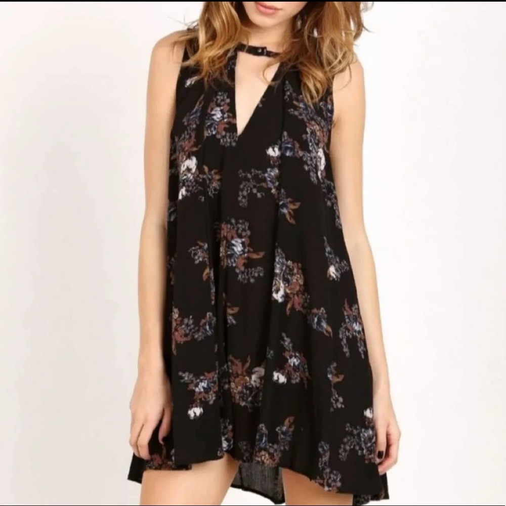 Free People Tree Swing Tunic Dress Small